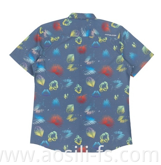 Mens poly spandex shirts